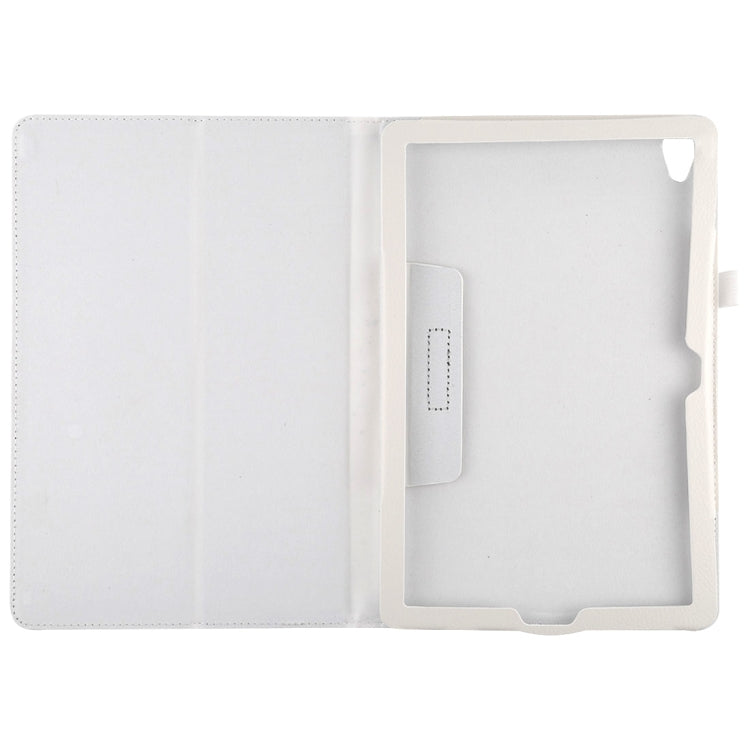 Litchi Texture Horizontal Flip Leather Case with Holder for Huawei MediaPad M6 10.8