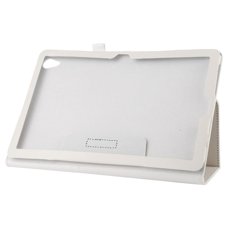Litchi Texture Horizontal Flip Leather Case with Holder for Huawei MediaPad M6 10.8
