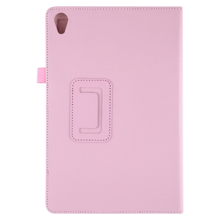 Litchi Texture Horizontal Flip Leather Case with Holder for Huawei MediaPad M6 10.8