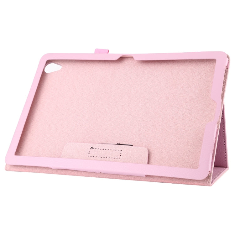 Litchi Texture Horizontal Flip Leather Case with Holder for Huawei MediaPad M6 10.8
