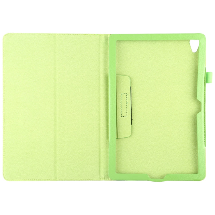 Litchi Texture Horizontal Flip Leather Case with Holder for Huawei MediaPad M6 10.8