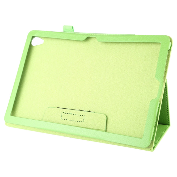 Litchi Texture Horizontal Flip Leather Case with Holder for Huawei MediaPad M6 10.8