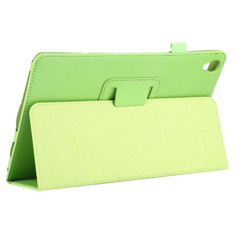Litchi Texture Horizontal Flip Leather Case with Holder for Huawei MediaPad M6 10.8