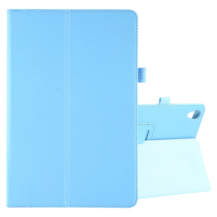 Litchi Texture Horizontal Flip Leather Case with Holder for Huawei MediaPad M6 10.8