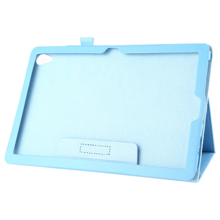 Litchi Texture Horizontal Flip Leather Case with Holder for Huawei MediaPad M6 10.8