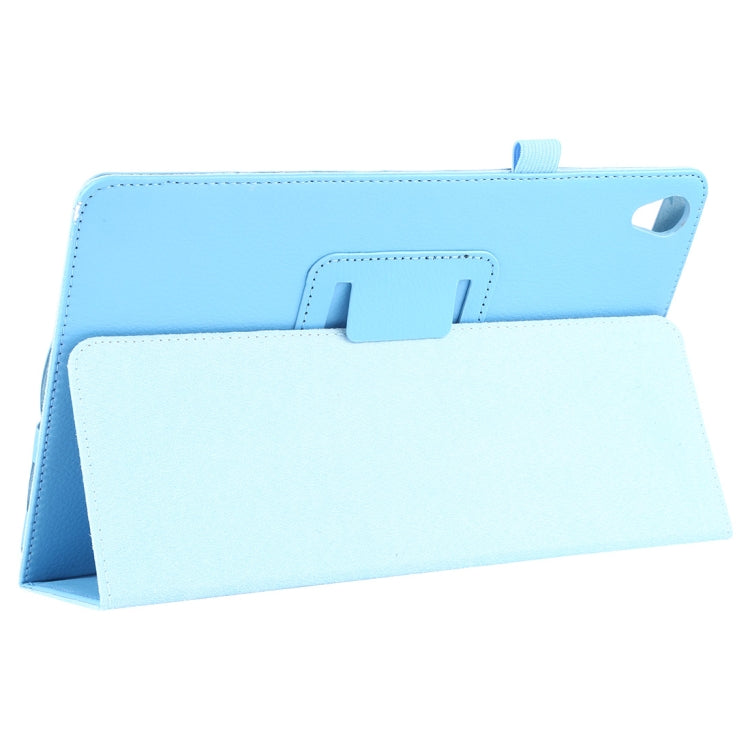 Litchi Texture Horizontal Flip Leather Case with Holder for Huawei MediaPad M6 10.8