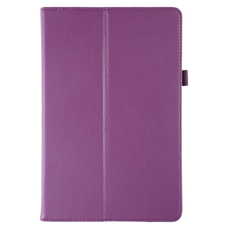 Litchi Texture Horizontal Flip Leather Case with Holder for Huawei MediaPad M6 10.8