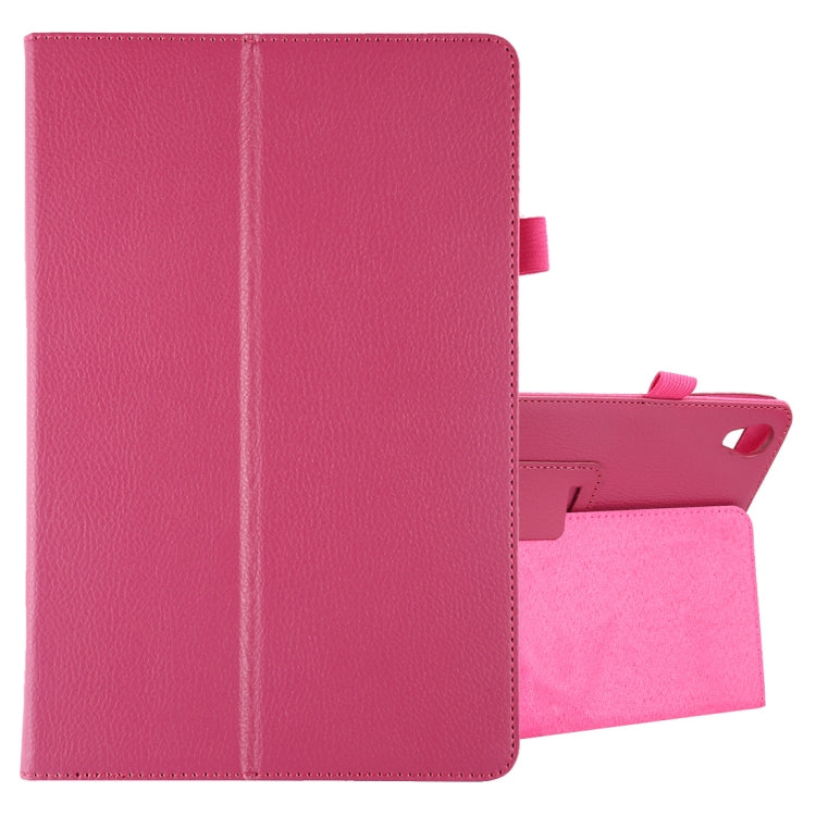 Litchi Texture Horizontal Flip Leather Case with Holder for Huawei MediaPad M6 10.8