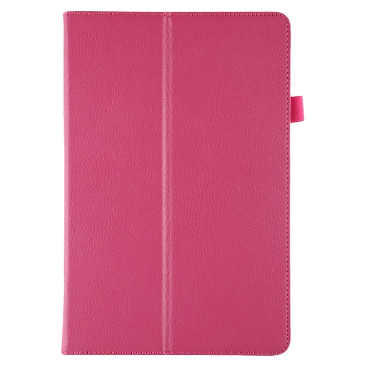 Litchi Texture Horizontal Flip Leather Case with Holder for Huawei MediaPad M6 10.8