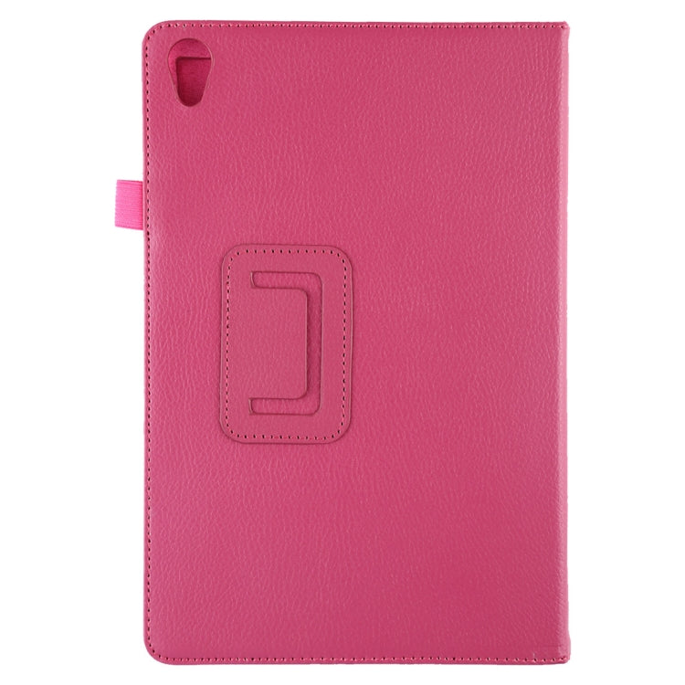 Litchi Texture Horizontal Flip Leather Case with Holder for Huawei MediaPad M6 10.8