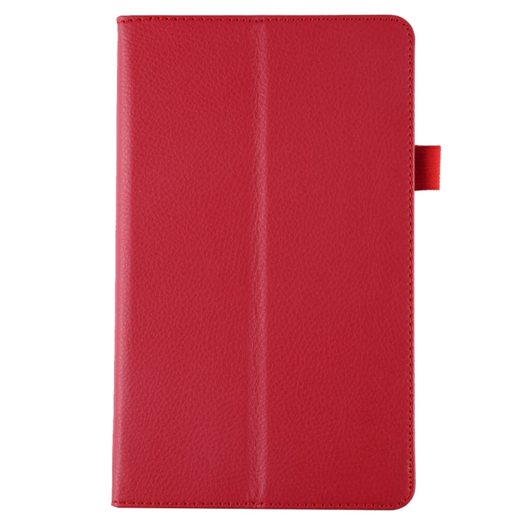 Litchi Texture Horizontal Flip Leather Case with Holder for Galaxy Tab A8.0 T290