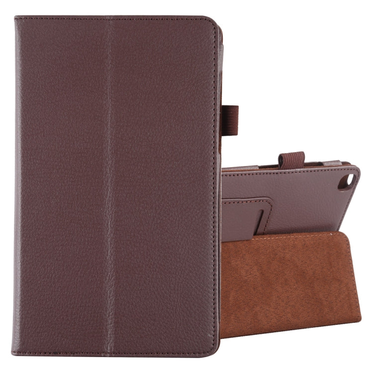 Litchi Texture Horizontal Flip Leather Case with Holder for Galaxy Tab A8.0 T290