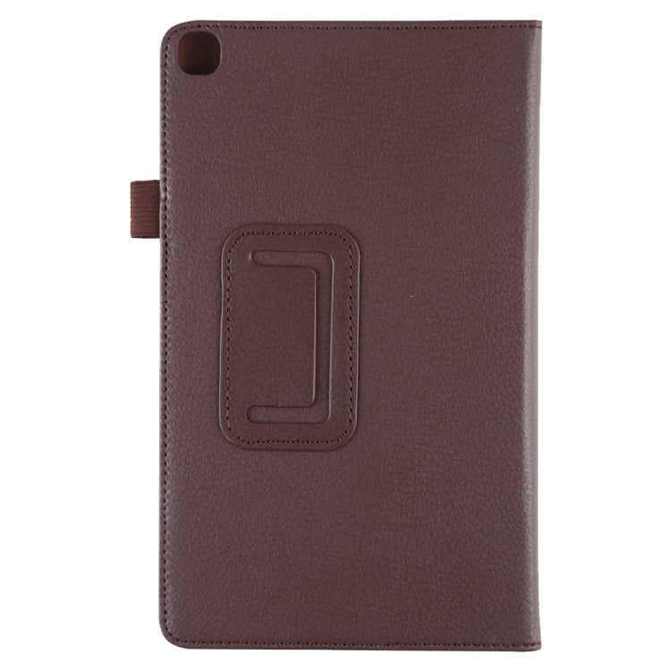 Litchi Texture Horizontal Flip Leather Case with Holder for Galaxy Tab A8.0 T290