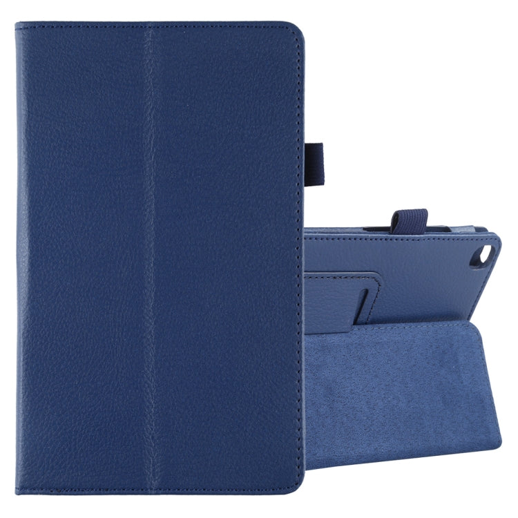 Litchi Texture Horizontal Flip Leather Case with Holder for Galaxy Tab A8.0 T290