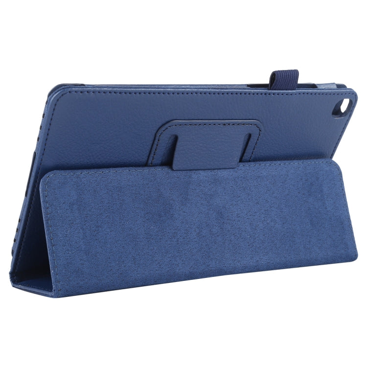 Litchi Texture Horizontal Flip Leather Case with Holder for Galaxy Tab A8.0 T290