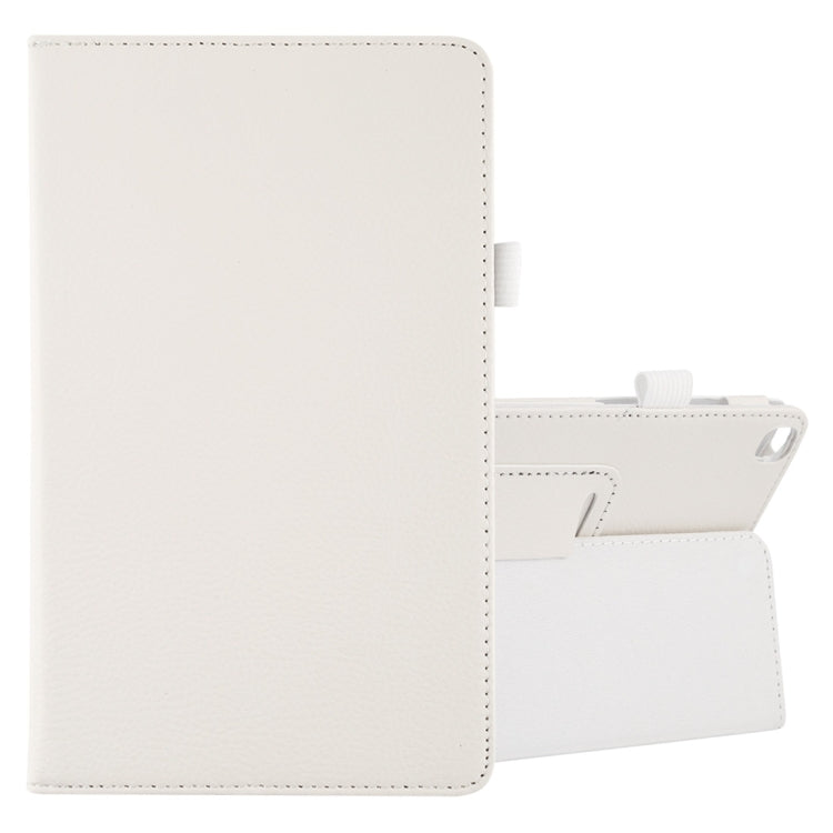 Litchi Texture Horizontal Flip Leather Case with Holder for Galaxy Tab A8.0 T290