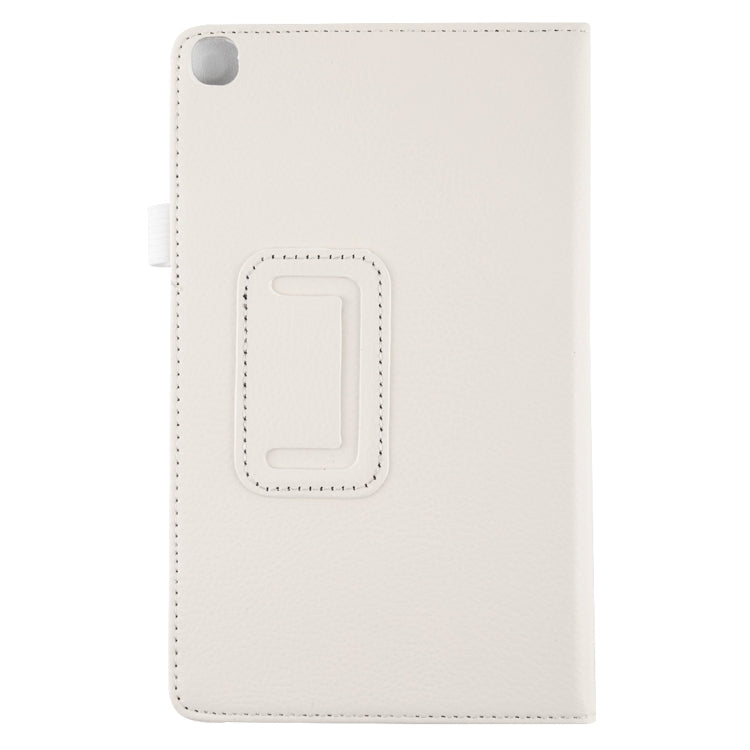 Litchi Texture Horizontal Flip Leather Case with Holder for Galaxy Tab A8.0 T290