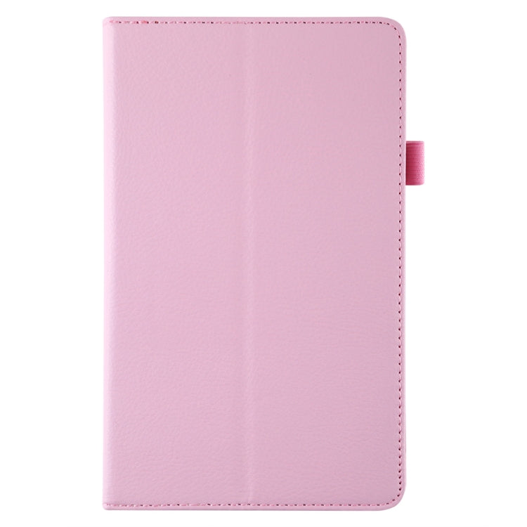 Litchi Texture Horizontal Flip Leather Case with Holder for Galaxy Tab A8.0 T290