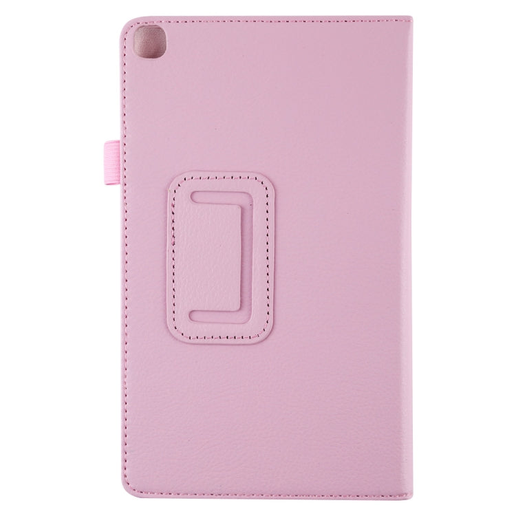 Litchi Texture Horizontal Flip Leather Case with Holder for Galaxy Tab A8.0 T290