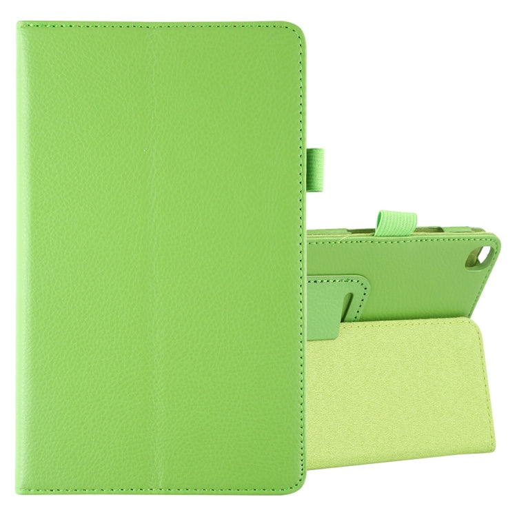Litchi Texture Horizontal Flip Leather Case with Holder for Galaxy Tab A8.0 T290