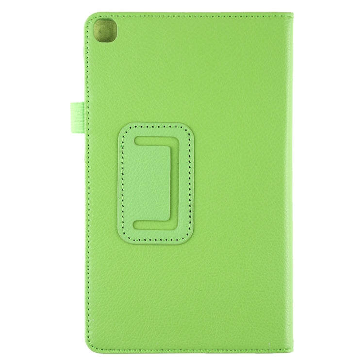 Litchi Texture Horizontal Flip Leather Case with Holder for Galaxy Tab A8.0 T290