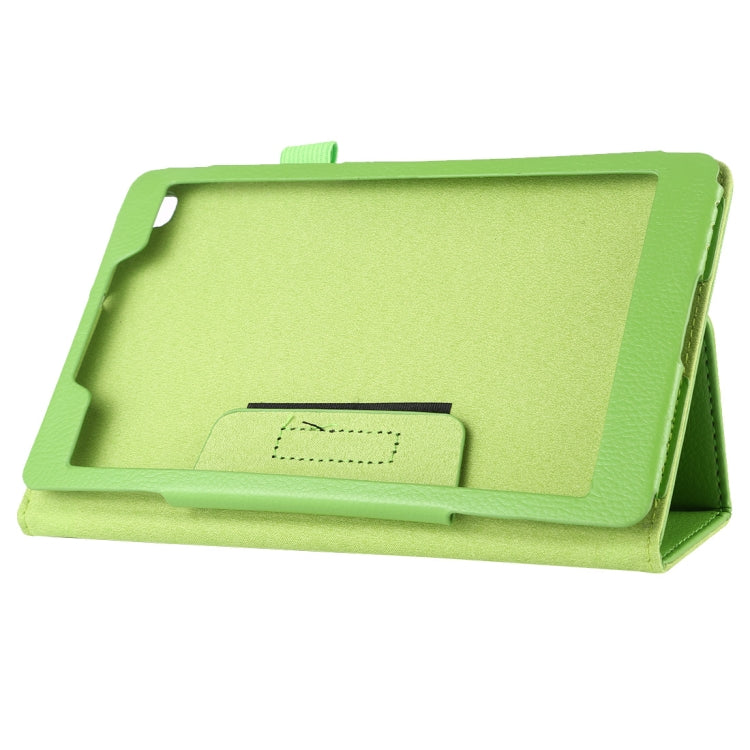 Litchi Texture Horizontal Flip Leather Case with Holder for Galaxy Tab A8.0 T290