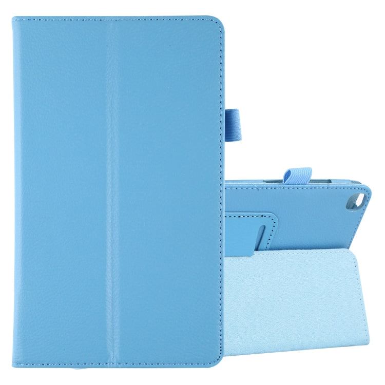 Litchi Texture Horizontal Flip Leather Case with Holder for Galaxy Tab A8.0 T290