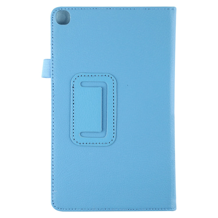 Litchi Texture Horizontal Flip Leather Case with Holder for Galaxy Tab A8.0 T290