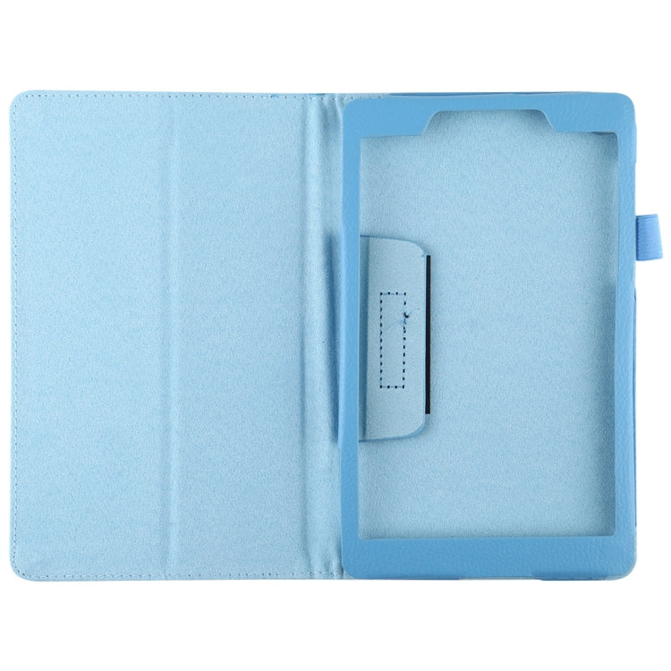 Litchi Texture Horizontal Flip Leather Case with Holder for Galaxy Tab A8.0 T290