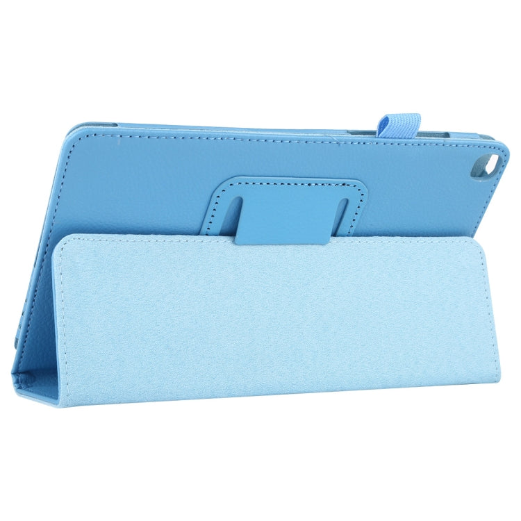 Litchi Texture Horizontal Flip Leather Case with Holder for Galaxy Tab A8.0 T290