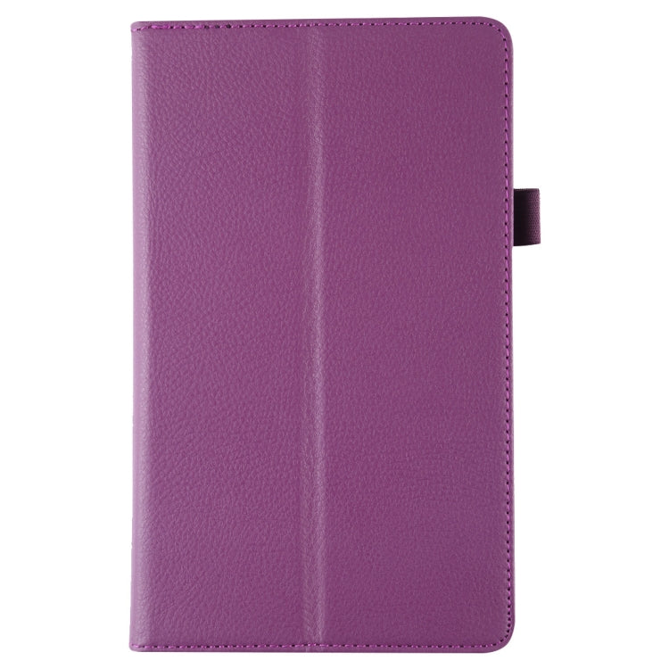 Litchi Texture Horizontal Flip Leather Case with Holder for Galaxy Tab A8.0 T290