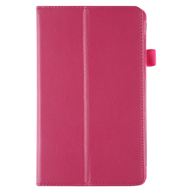 Litchi Texture Horizontal Flip Leather Case with Holder for Galaxy Tab A8.0 T290
