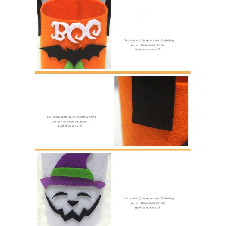 CX189002 Halloween Decorative Restaurant Creative Ghost Pumpkin Gift Wine Bottle Cover