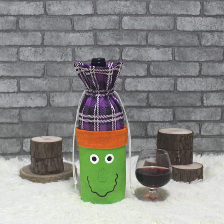 CX189009 Halloween Creative Wine Bottle Cover Party Wine Bag Prop Decorations