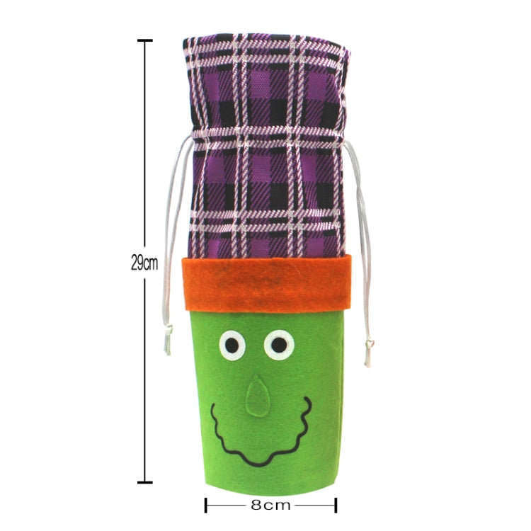CX189009 Halloween Creative Wine Bottle Cover Party Wine Bag Prop Decorations