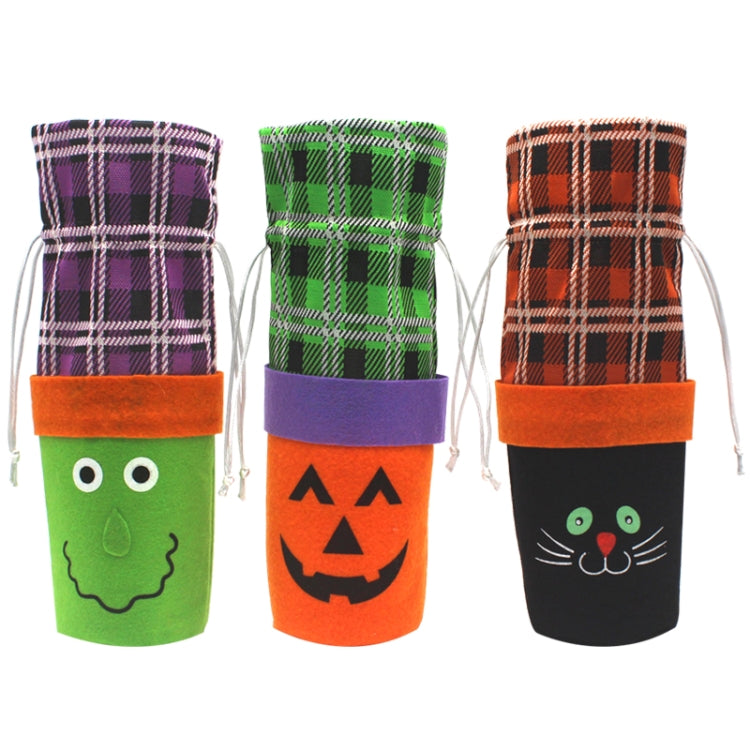 CX189009 Halloween Creative Wine Bottle Cover Party Wine Bag Prop Decorations