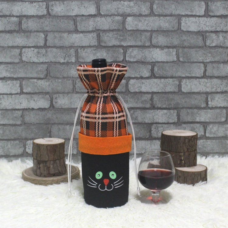 CX189009 Halloween Creative Wine Bottle Cover Party Wine Bag Prop Decorations