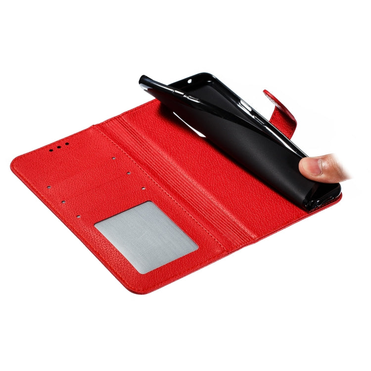 Feather Pattern Litchi Texture Horizontal Flip Leather Case with Wallet & Holder & Card Slots For OnePlus 7 Pro