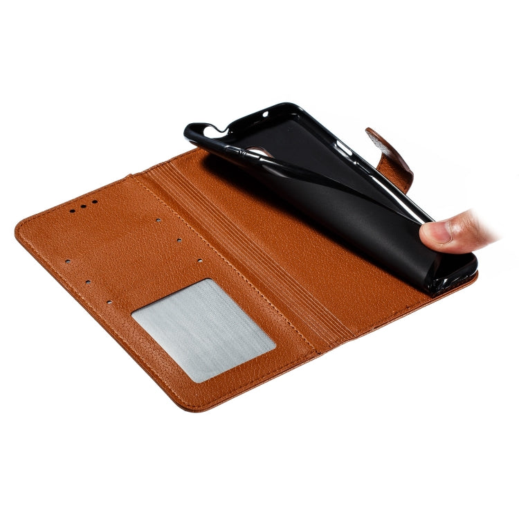 Feather Pattern Litchi Texture Horizontal Flip Leather Case with Wallet & Holder & Card Slots For OnePlus 7 Pro