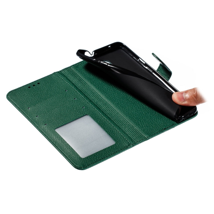 Feather Pattern Litchi Texture Horizontal Flip Leather Case with Wallet & Holder & Card Slots For OnePlus 7 Pro