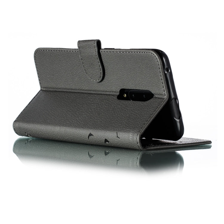 Feather Pattern Litchi Texture Horizontal Flip Leather Case with Wallet & Holder & Card Slots For OnePlus 7 Pro