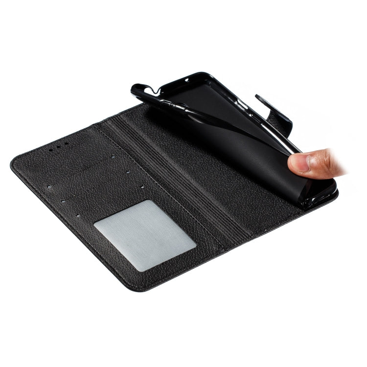 Feather Pattern Litchi Texture Horizontal Flip Leather Case with Wallet & Holder & Card Slots For OnePlus 7 Pro