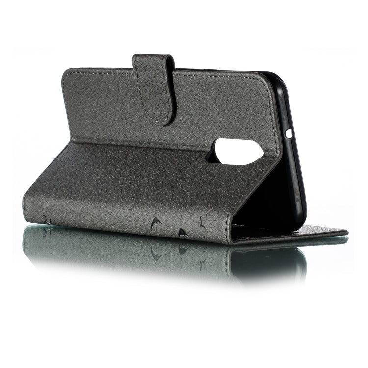 Feather Pattern Litchi Texture Horizontal Flip Leather Case with Wallet & Holder & Card Slots For LG Stylo 4