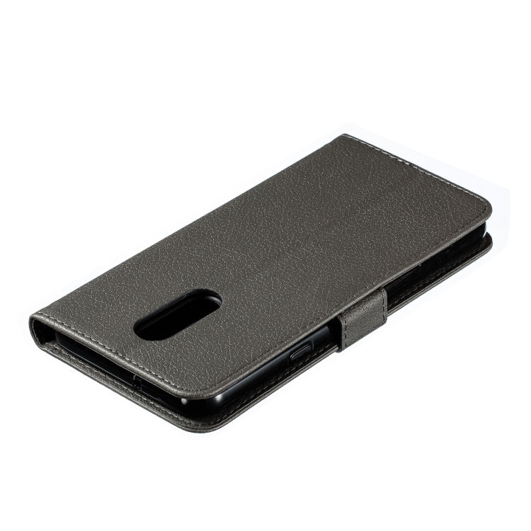 Feather Pattern Litchi Texture Horizontal Flip Leather Case with Wallet & Holder & Card Slots For LG Stylo 5