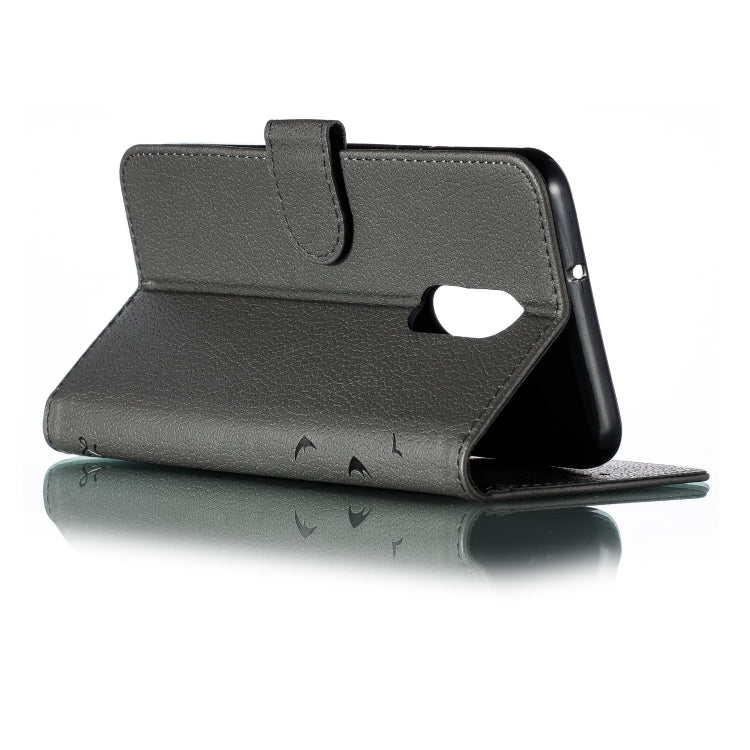 Feather Pattern Litchi Texture Horizontal Flip Leather Case with Wallet & Holder & Card Slots For LG Stylo 5