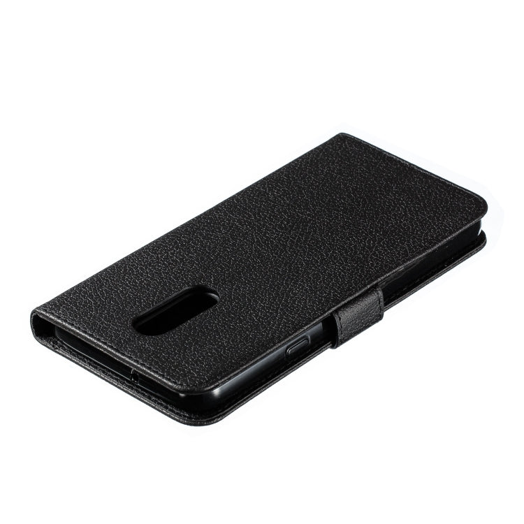 Feather Pattern Litchi Texture Horizontal Flip Leather Case with Wallet & Holder & Card Slots For LG Stylo 5