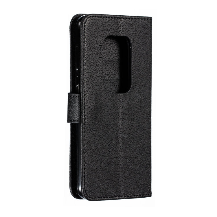 Feather Pattern Litchi Texture Horizontal Flip Leather Case with Wallet & Holder & Card Slots For Motorola One Pro