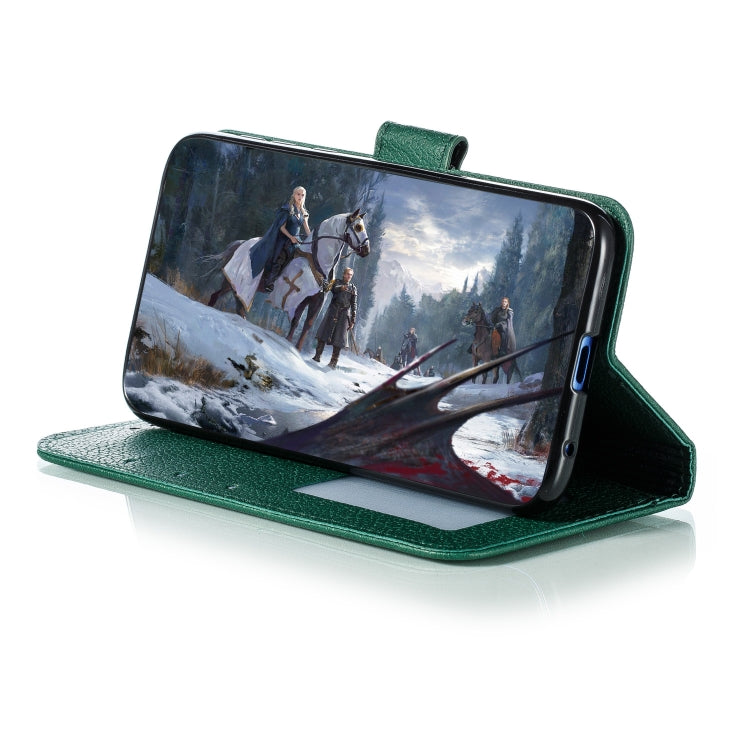Feather Pattern Litchi Texture Horizontal Flip Leather Case with Wallet & Holder & Card Slots For Motorola Moto G7 Play