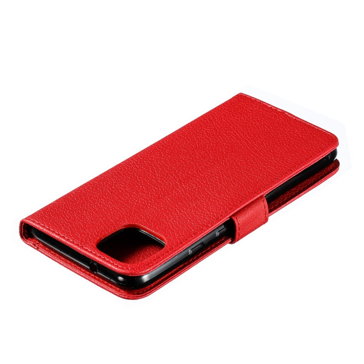 Feather Pattern Litchi Texture Horizontal Flip Leather Case with Wallet & Holder & Card Slots For Google Pixel 4XL