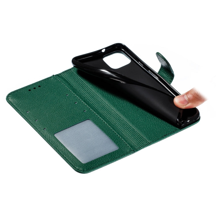 Feather Pattern Litchi Texture Horizontal Flip Leather Case with Wallet & Holder & Card Slots For Google Pixel 4XL